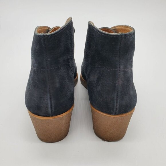 LUCKY Brand Black Leather Lace Up Chukka Desert Boot Ankle Booties Boots Size 7M - Picture 5 of 6